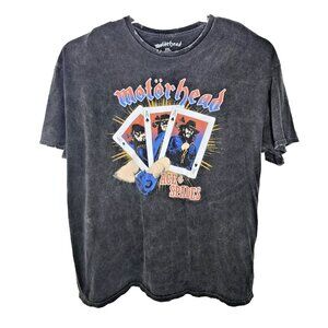 Motorhead Ace of Spades Vintage Style Throwback 2XL Grey T-Shirt